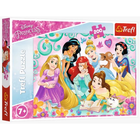 Puzzle Trefl : Disney Princess - 200 Pièces