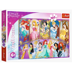 Puzzle Trefl : Portrait de Princesse Disney - 160 Pièces