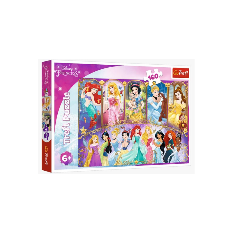 Puzzle Trefl : Portrait de Princesse Disney - 160 Pièces Puzzle Trefl : Portrait de Princesse Disney - 160 Pièces