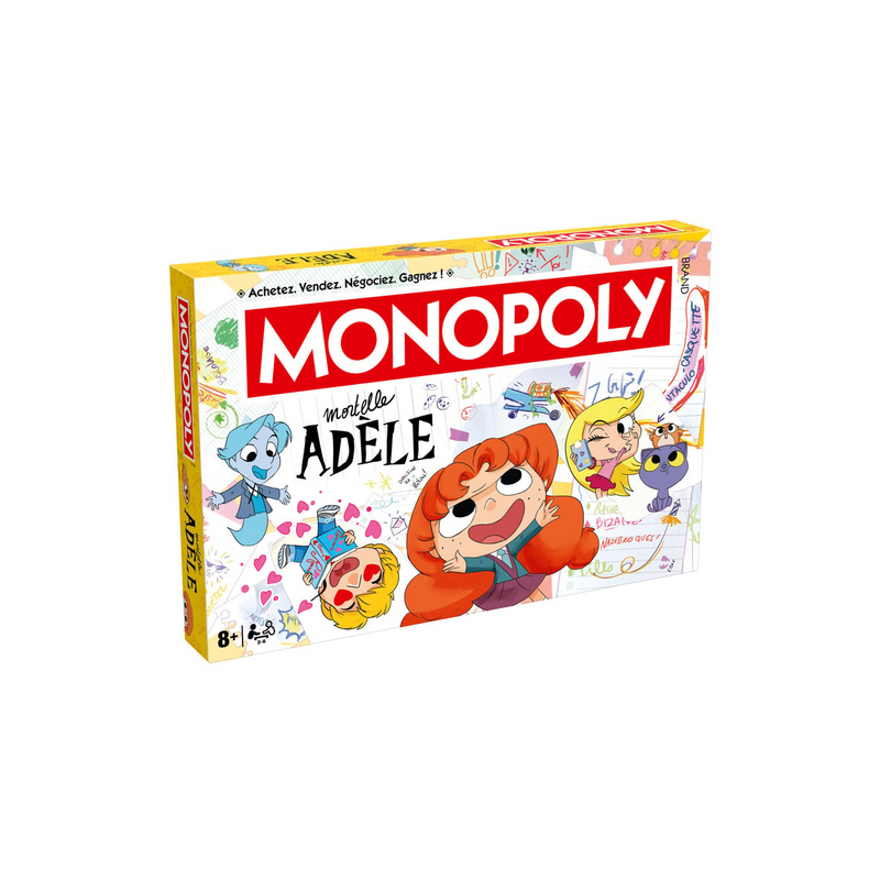 Jeux de société - Monopoly Mortelle Adèle Jeux de société - Monopoly Mortelle Adèle