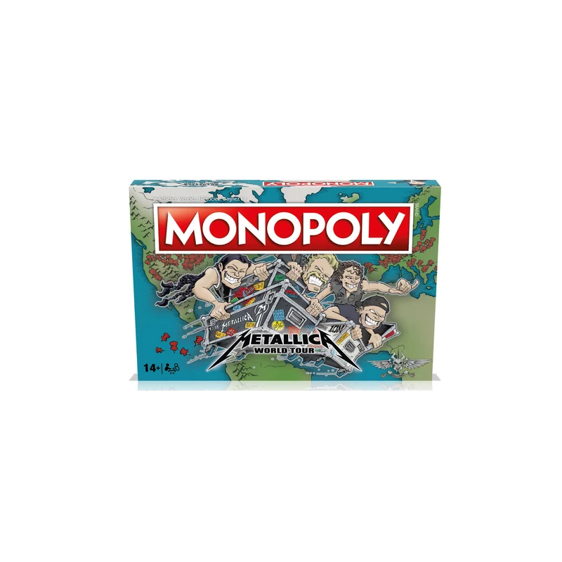 Jeux de société - Monopoly Metallica Jeux de société - Monopoly Metallica