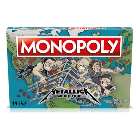 Jeux de société - Monopoly Metallica
