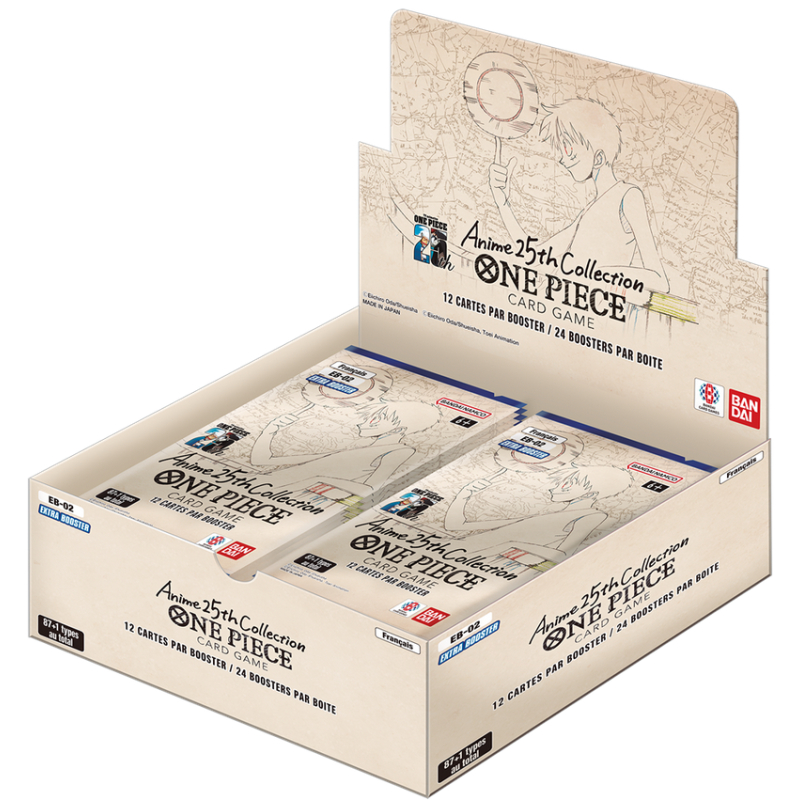 One Piece : EB02 - Anime 25th Collection - Boite complète Français One Piece : EB02 - Anime 25th Collection - Boite complète Français