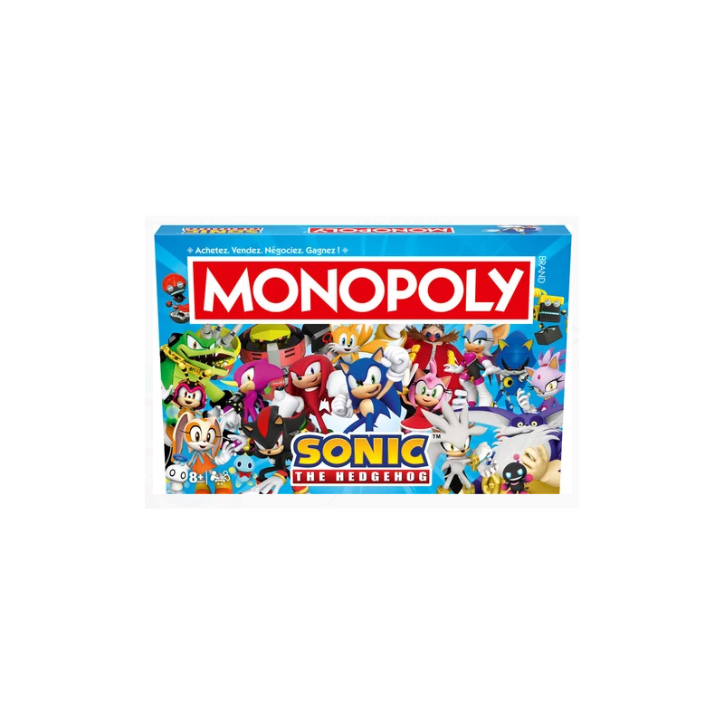 Jeux de société - Monopoly : Sonic Jeux de société - Monopoly : Sonic