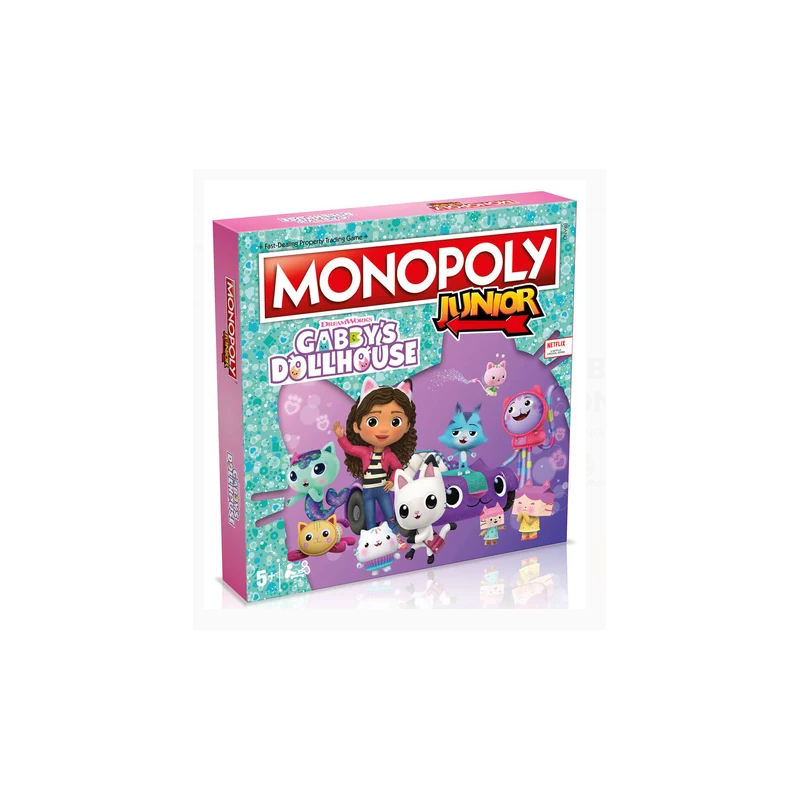 Jeux de société - Monopoly JUNIOR : GABBY ET LA MAISON MAGIQUE Jeux de société - Monopoly JUNIOR : GABBY ET LA MAISON MAGIQUE