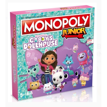 Jeux de société - Monopoly JUNIOR : GABBY ET LA MAISON MAGIQUE