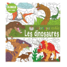 Livre coloriage - Coloriages codés - Les dinosaures