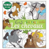 Livre coloriage - Coloriages codés - Colomalin : Les Chevaux