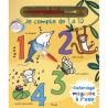 Livre coloriage magique à l'eau avec un pinceau - Je compte de 1 à 10