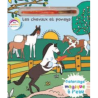 Livre coloriage magique à l'eau avec un pinceau - Les Chevaux et Poneys