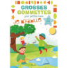 Livre Gommettes - Grosses Gommettes pour petites mains - Je m'Habille