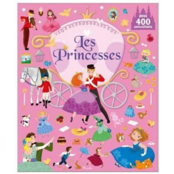 Livre Gommettes avec 400 autocollants - Les Princesses