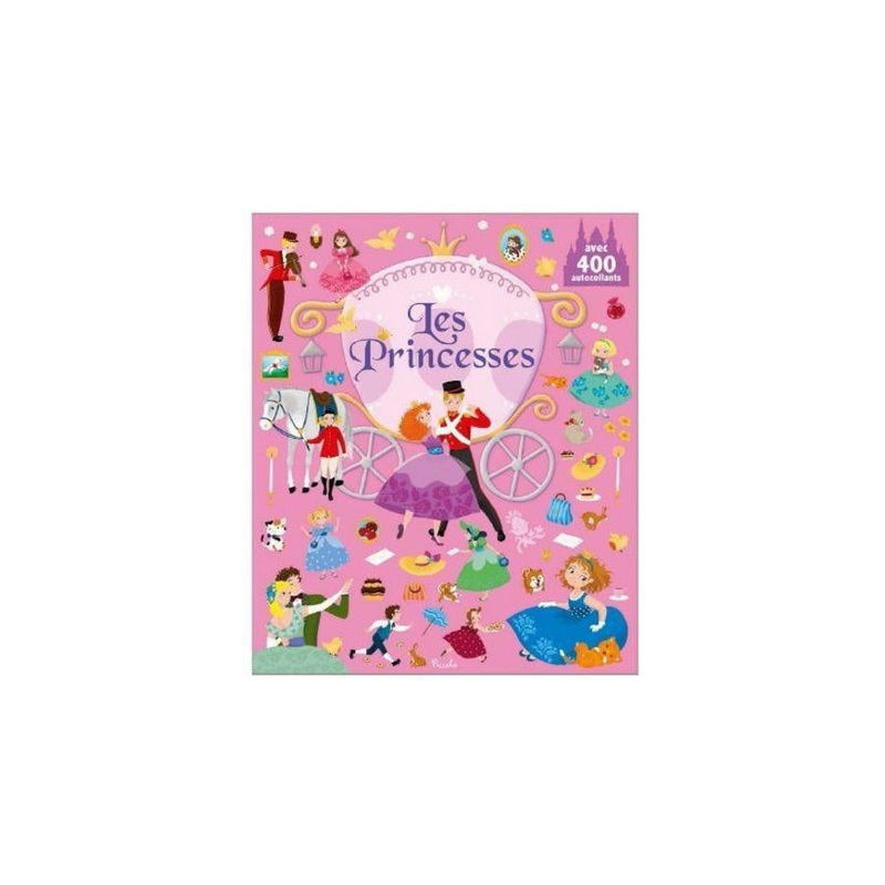 Livre Gommettes avec 400 autocollants - Les Princesses