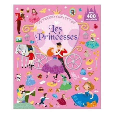 Livre Gommettes avec 400 autocollants - Les Princesses