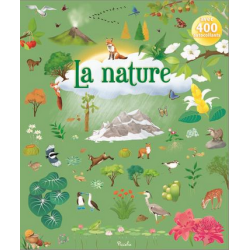 Livre Gommettes avec 400 autocollants - La Nature