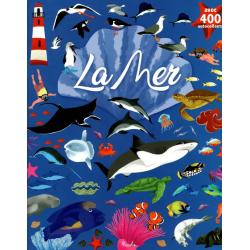 Livre Gommettes avec 400 autocollants - La Mer