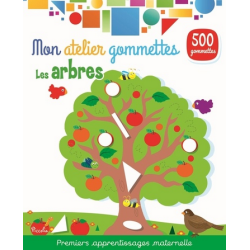 Livre Gommettes - Mon Atelier Gommettes : Les Arbres