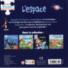 Livre Puzzles Magnétiques : L'espace - 3 puzzles de 16 pièces
