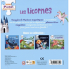 Livre Puzzles Magnétiques : Les Licornes - 3 puzzles de 16 pièces