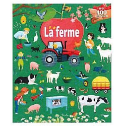 Livre Gommettes avec 400 autocollants - La Ferme