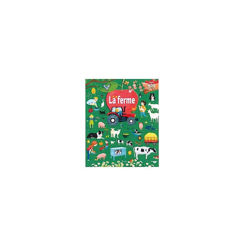 Livre Gommettes avec 400 autocollants - La Ferme Livre Gommettes avec 400 autocollants - La Ferme