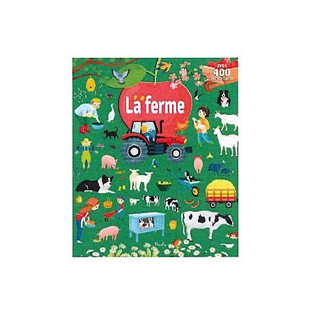 Livre Gommettes avec 400 autocollants - La Ferme