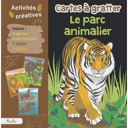 Cartes à gratter : Le Parc Animalier