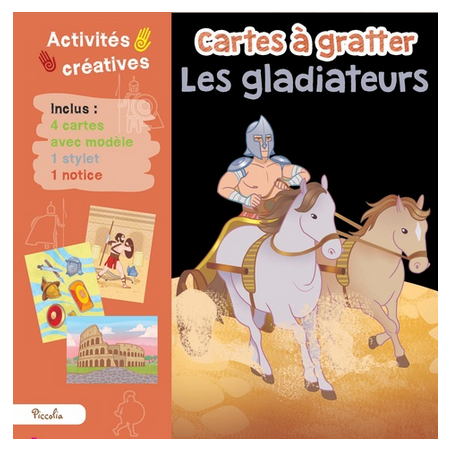 Cartes à gratter : Les Gladiateurs