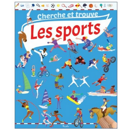 Livre "Cherche et Trouve" : Les Sports