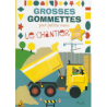 Livre Gommettes - Grosses Gommettes pour petites mains - Le Chantier