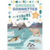 Livre Gommettes - Grosses Gommettes pour petites mains - Les Animaux du Froid