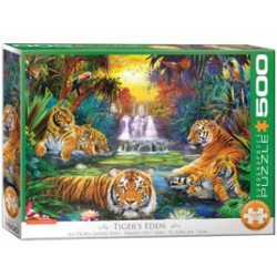 Puzzle Eurographics XXL : Tiger's Eden - 500 Pièces