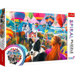 Puzzle Spiral - Festival de Montgolfières - 1040 Pièces