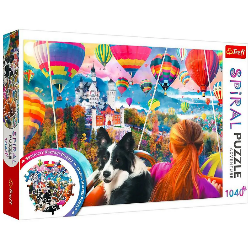Puzzle Spiral - Festival de Montgolfières - 1040 Pièces