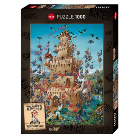 Puzzle : Wanted Safecracker - 1000 Pièces