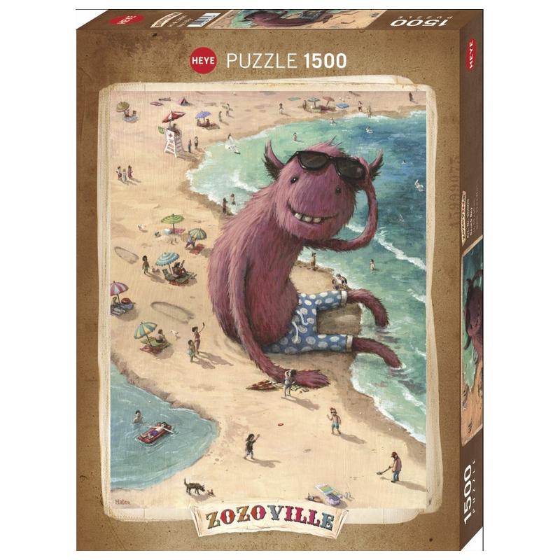 Puzzle : Zozoville : Beach Boy - 1500 Pièces Puzzle : Zozoville : Beach Boy - 1500 Pièces