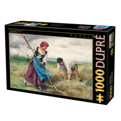 Puzzle :  Julien Dupré : La Recolte des Foins - 1000 Pièces