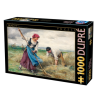 Puzzle :  Julien Dupré : La Recolte des Foins - 1000 Pièces