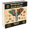 Puzzle en Bois : L’éléphant Aquarelle - 101Pièces