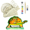 Kit en bois 3D à peindre : Tortue