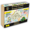 Kit en bois 3D à peindre : Stégosaure