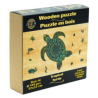 Puzzle en Bois : Tortue Tropical - 140 Pièces