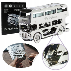 Puzzle TimeForMachine : Cute Double-decker - 79 Pièces