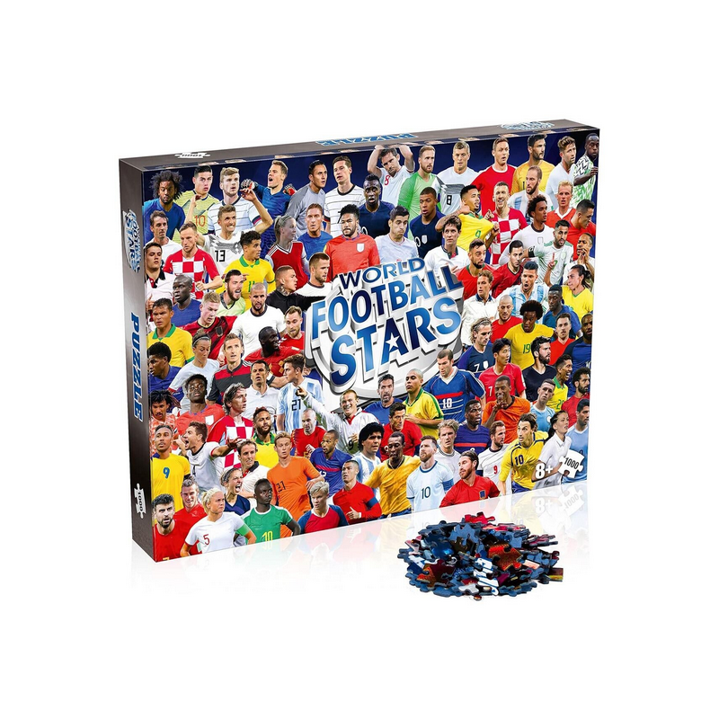 Puzzle : World Footballs Stars - 1000 Pièces Puzzle : World Footballs Stars - 1000 Pièces