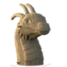 Puzzle-Sculpture 3D en carton : Dragon - 94 Pièces