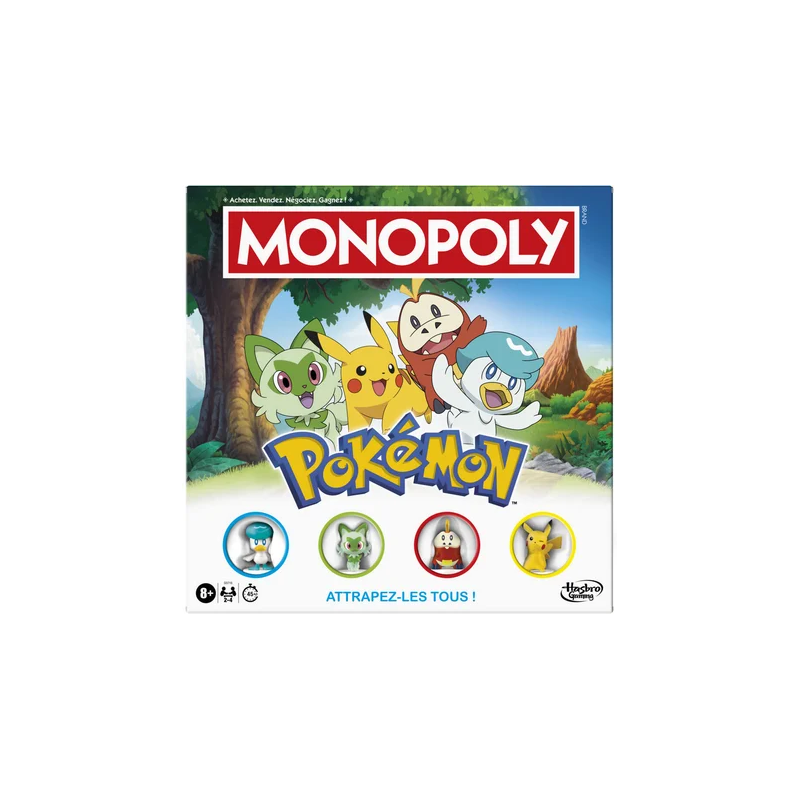 Jeux de société - Monopoly : Pokémon Jeux de société - Monopoly : Pokémon