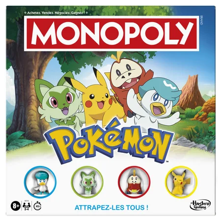Jeux de société - Monopoly : Pokémon