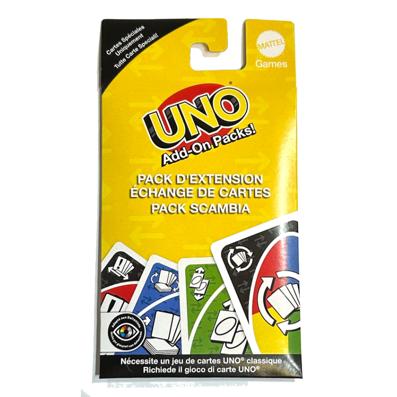 Jeu de société - UNO : Extention "Echange de Cartes" Jeu de société - UNO : Extention "Echange de Cartes"