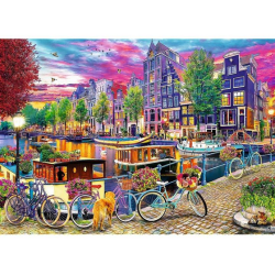 Puzzle : Capitales Européennes - 2 x 500 Pièces