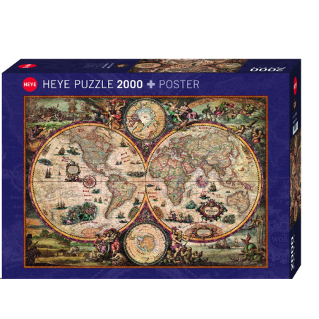 Puzzle : Vintage World - 2000 Pièces